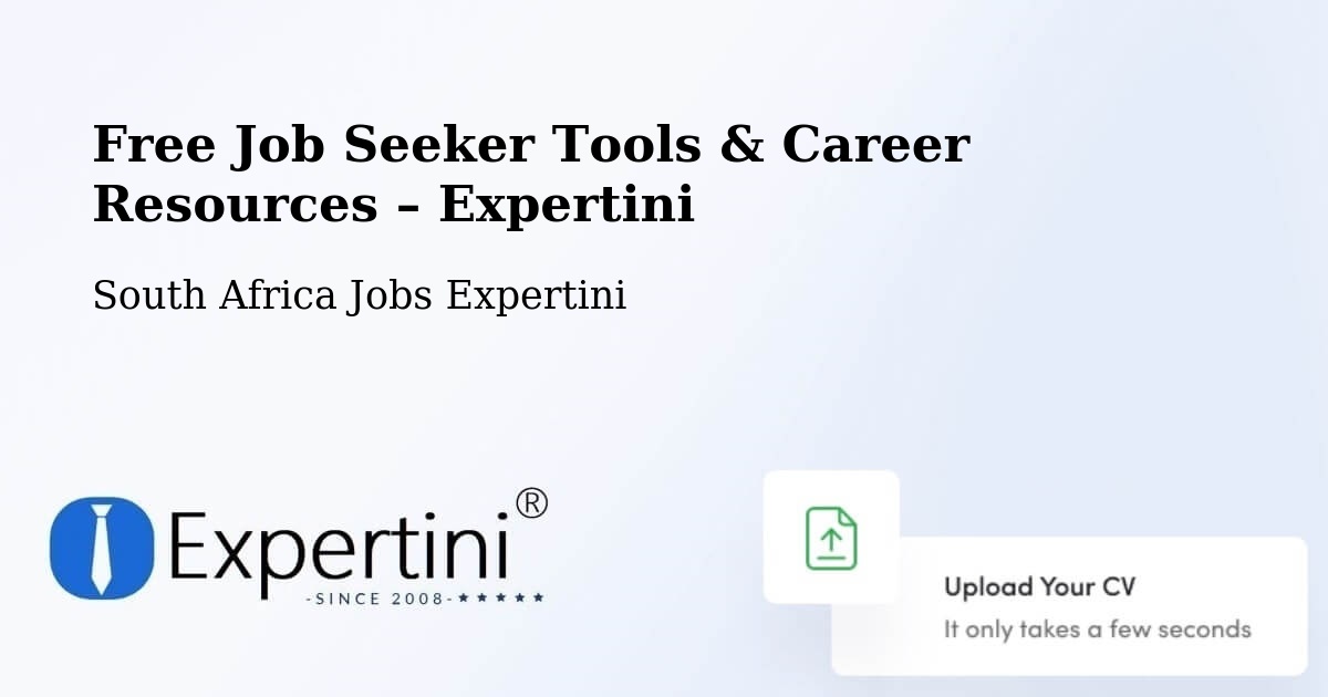 Free Job Seeker Tools & Career Resources – Mmabatho - Mmabatho, South Africa Jobs Expertini