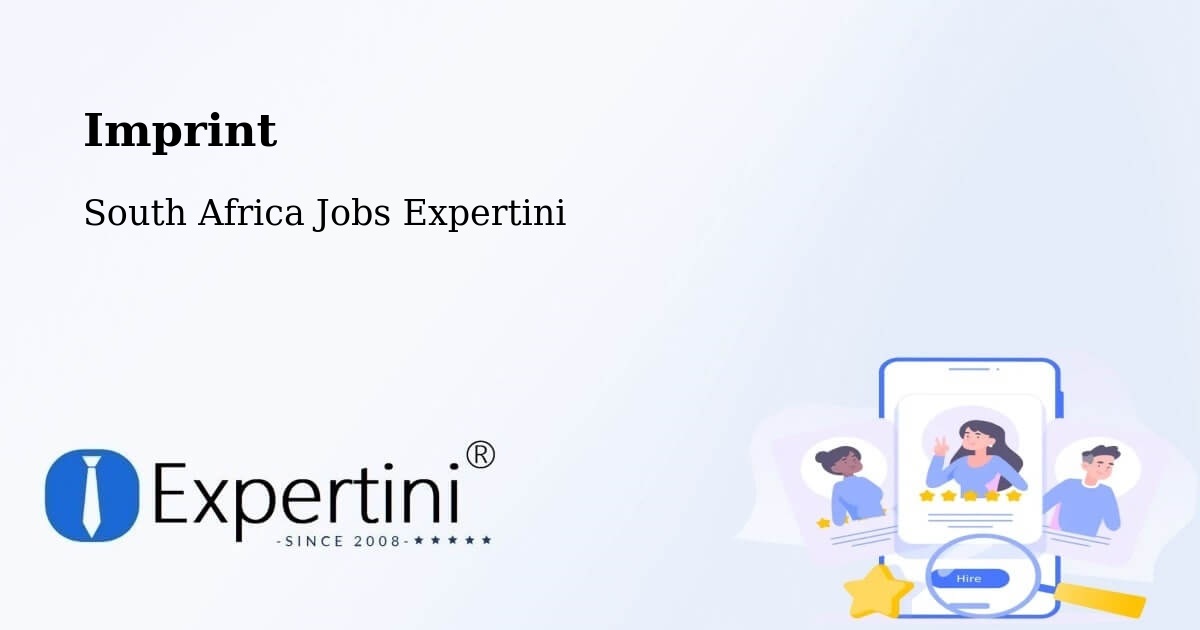 Imprint – Mmabatho - South Africa Jobs Expertini