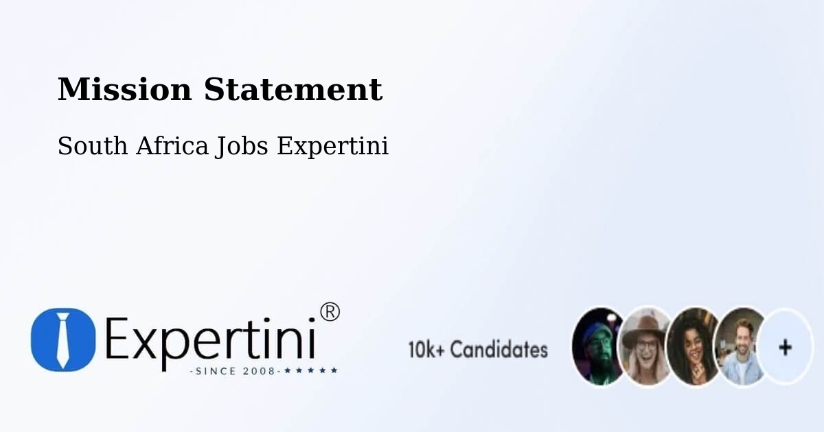 Corporate Mission – Mmabatho - South Africa Jobs Expertini