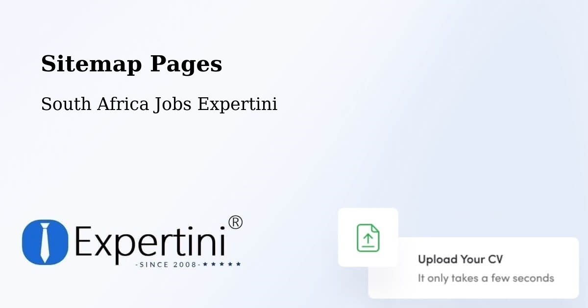 Sitemap Pages - Mmabatho - South Africa Jobs Expertini