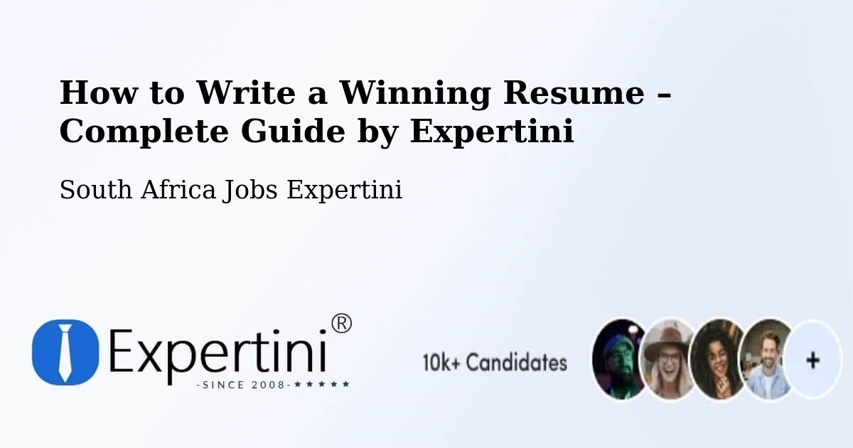 Resume Writing Guide for Job Seekers – Mmabatho - Mmabatho, South Africa Jobs Expertini